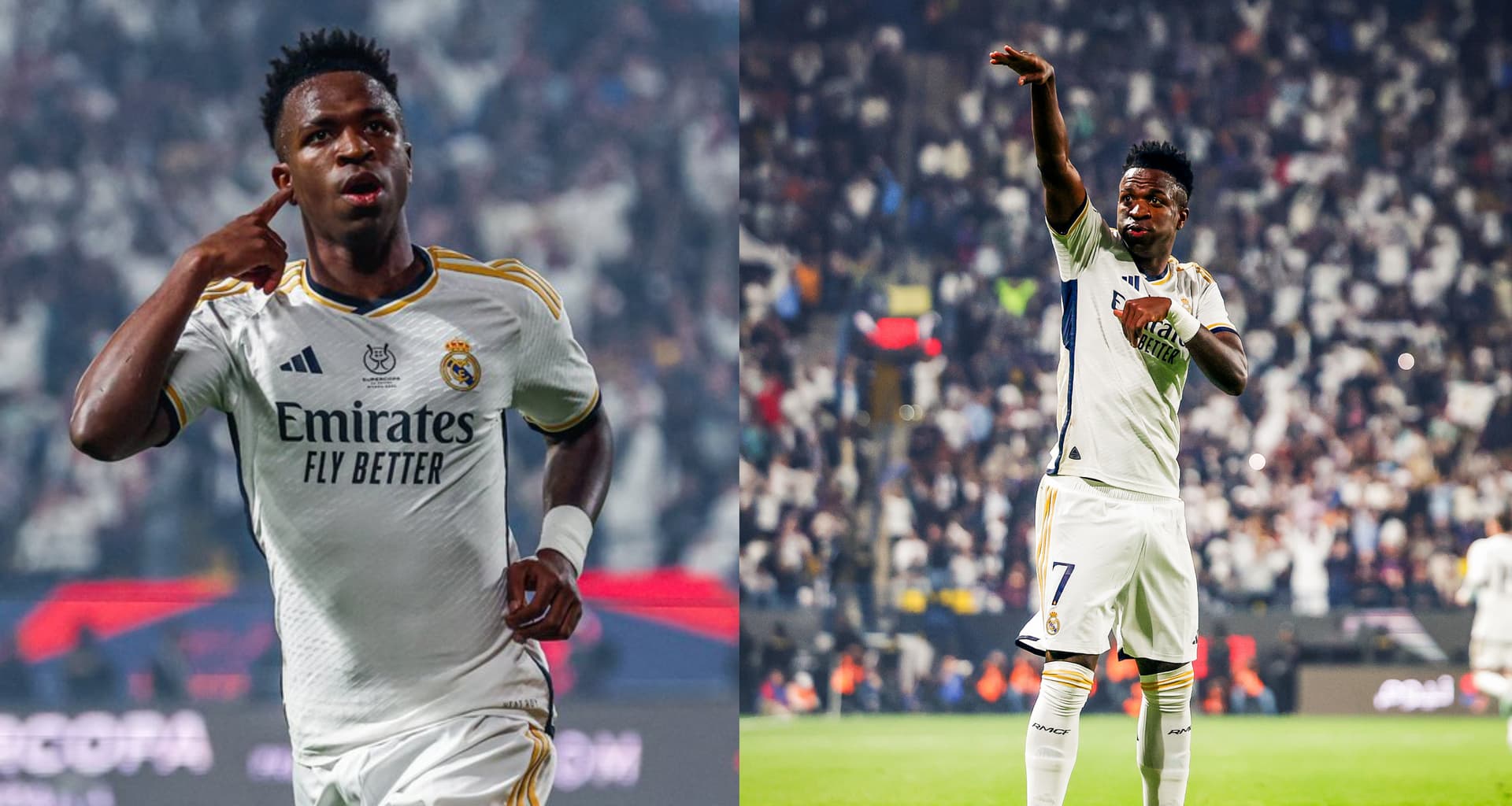 He's the best, what Vinicius did after his hat trick against FC Barcelona