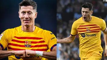 He's the hero! Lewandowski saves Barcelona in the 97th minute vs Celta de Vigo