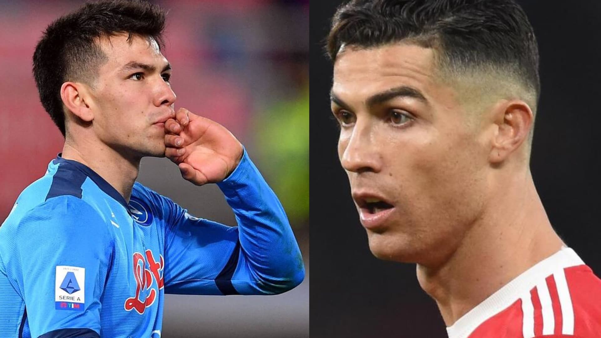 Hirving Lozano and Cristiano Ronaldo can play together at Napoli; Chucky throws a dig at the portuguese