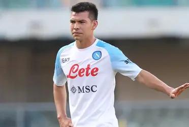 Hirving Lozano and Napoli failed in the quarterfinals of the Champions League