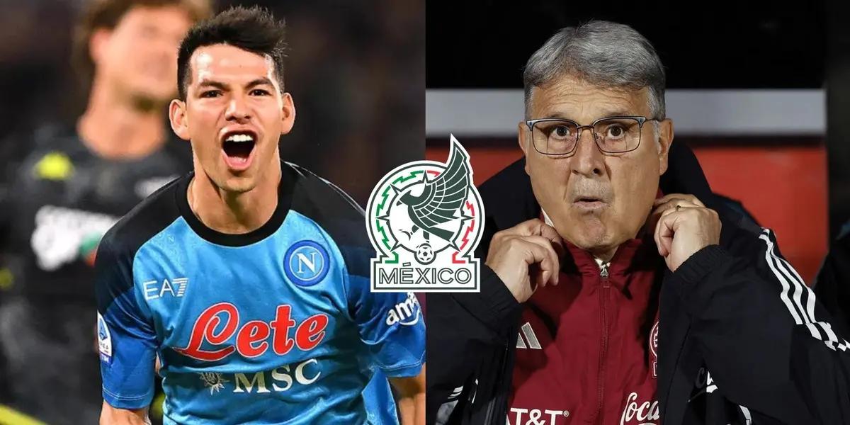Hirving Lozano and a play he made in Napoli's last game is already alerting Gerardo Martino and El Tri