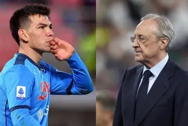 Hirving Lozano and the best news from Spain, Real Madrid paid an amount close to 70 million dollars.