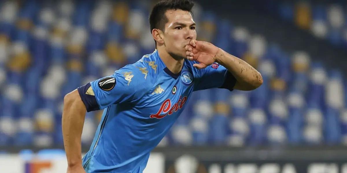 Hirving Lozano continues to surprise in Italy and now he has been given a new nickname for his behavior in Napoli's training camp.