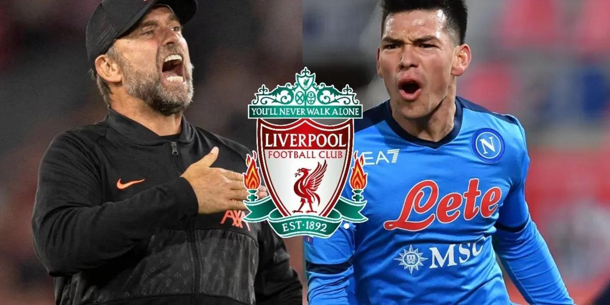 Hirving Lozano could join Liverpool, English press says it is a fact and what the DT says about his arrival