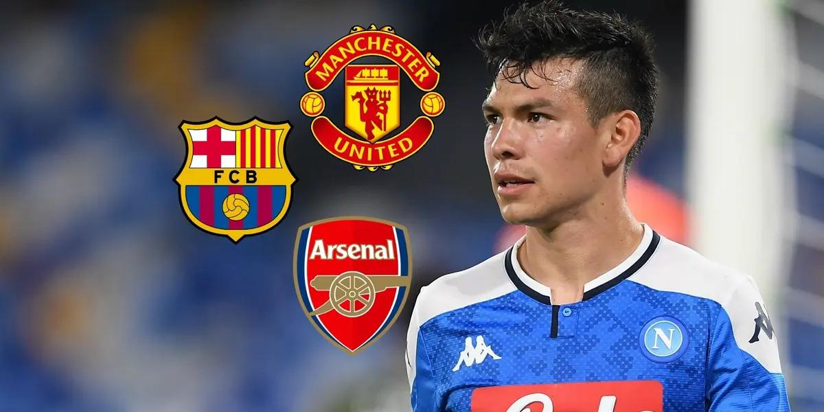 Hirving Lozano could leave Napoli, is wanted in England and 12 million euros at stake
