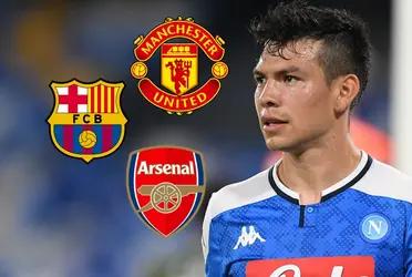 Hirving Lozano could leave Napoli, is wanted in England and 12 million euros at stake