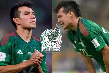 Hirving Lozano didn't hold anything back and before leaving Qatar he threw everything at the real culprits