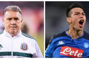 Hirving Lozano had an intimate talk with his coach at the Mexican national team, Gerardo "Tata" Martino, that has changed his thoughts.
