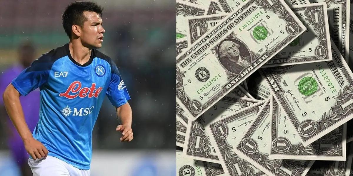 Hirving Lozano has a bad time at Napoli