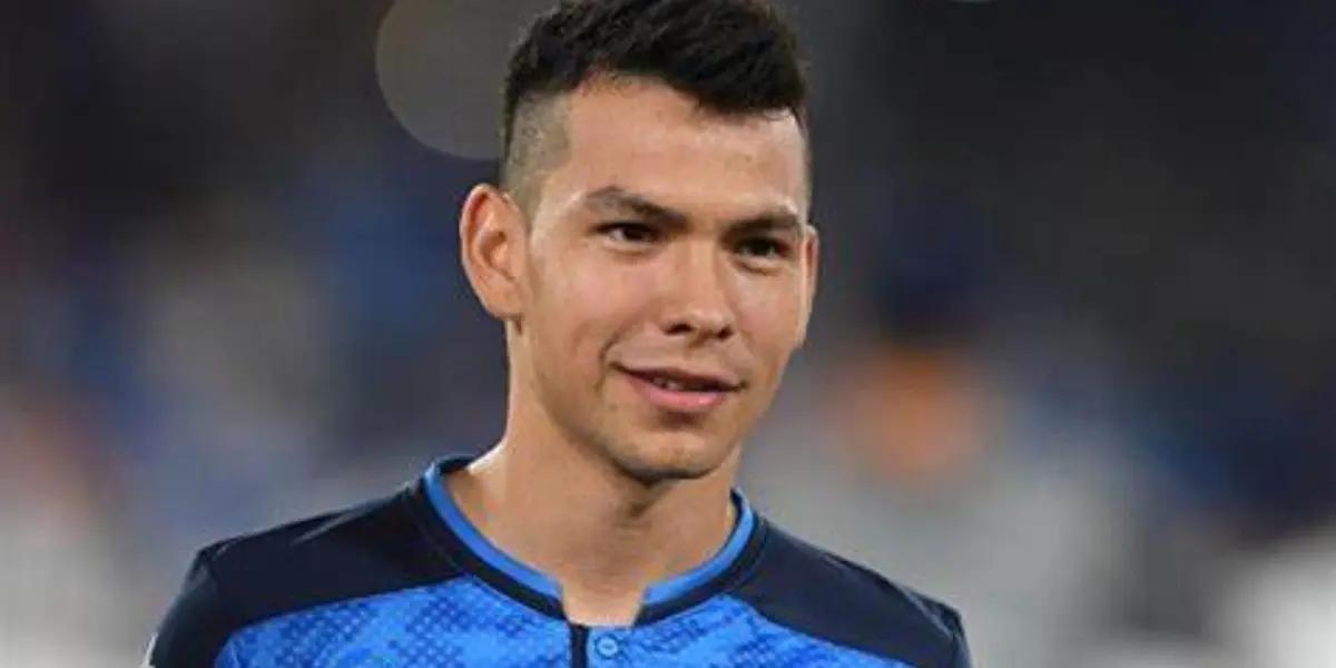 Hirving Lozano has just been champion with Napoli in Serie A