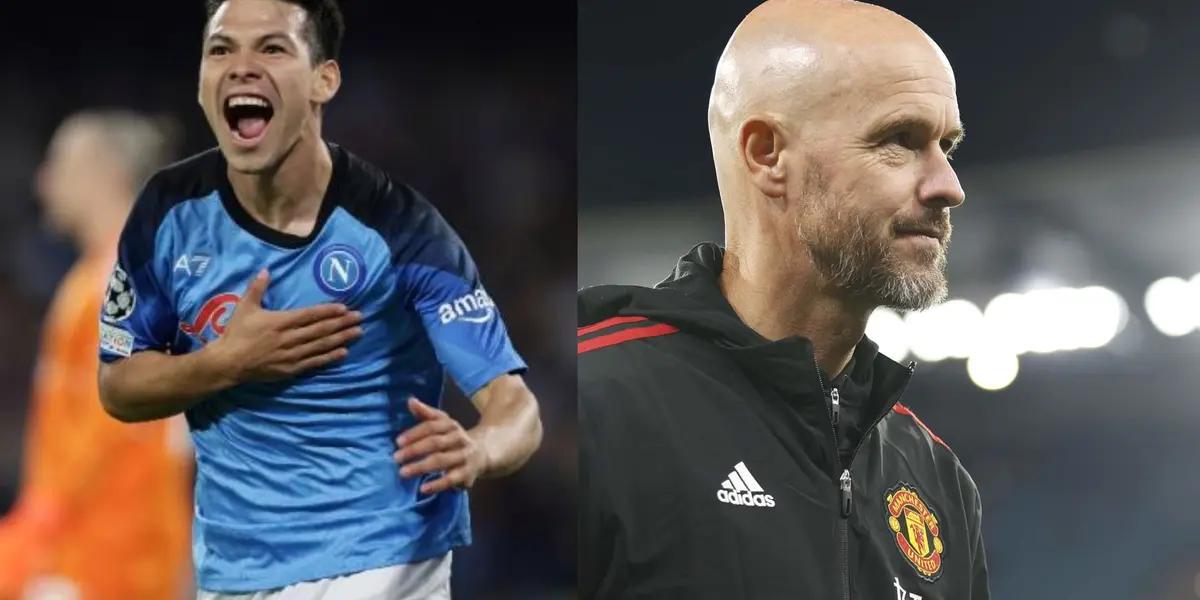 Hirving Lozano is in Manchester United's sights and in Italy they reveal the possibility of the Mexican leaving Napoli