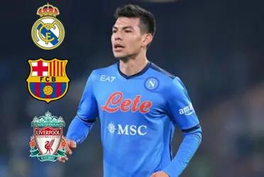 Hirving Lozano is in Manchester United's sights, but another club would like to keep Chucky, offers him 13.5 million euros