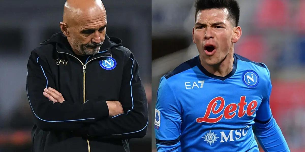 Hirving Lozano is not at his best and now the reason is revealed