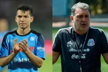 Hirving Lozano is not playing his best football, but now this is what Martino does.