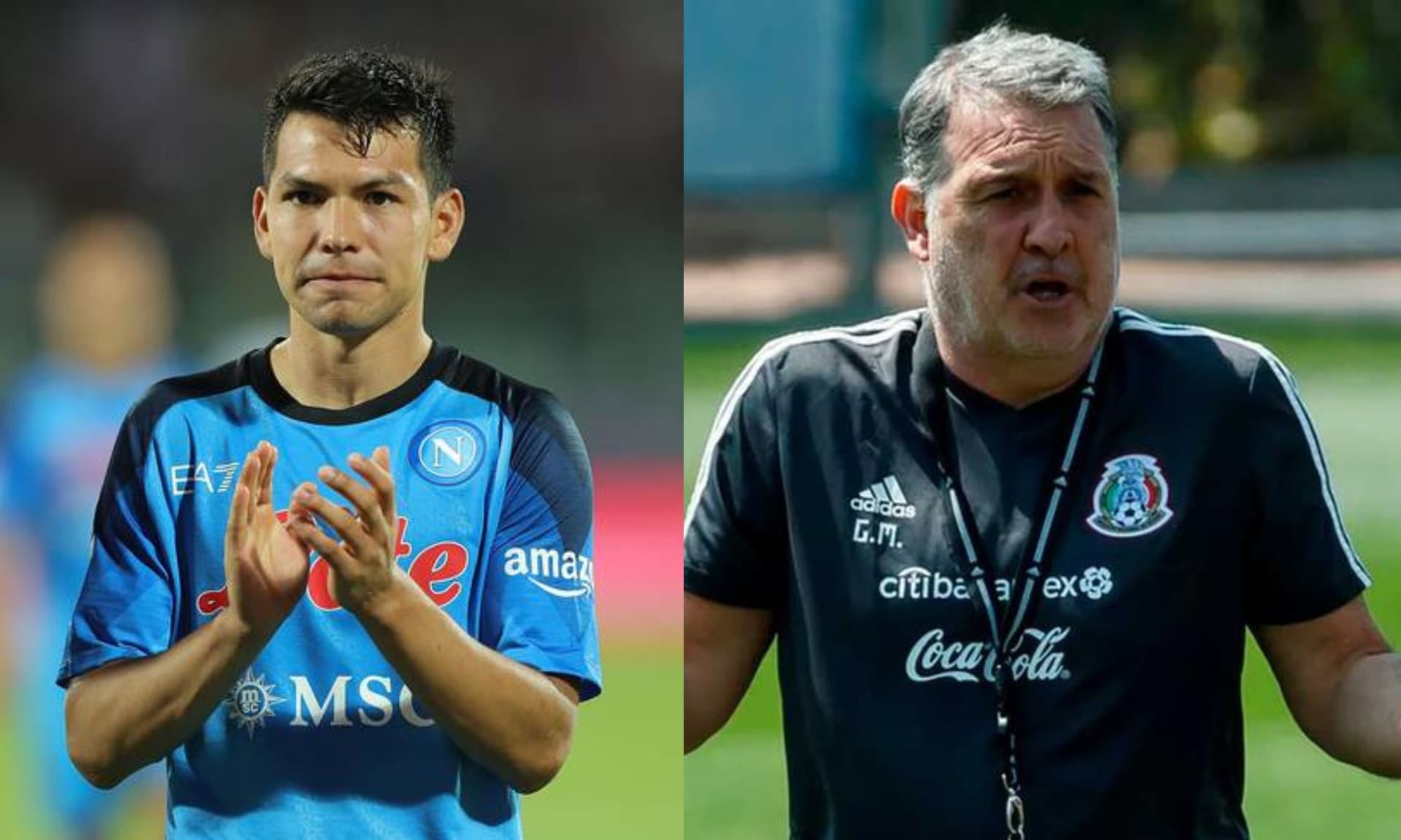 Hirving Lozano is not playing his best football, but now this is what Martino does.