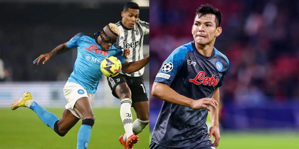 Hirving Lozano left out of Napoli's win over Juventus, but gets great news from Spain