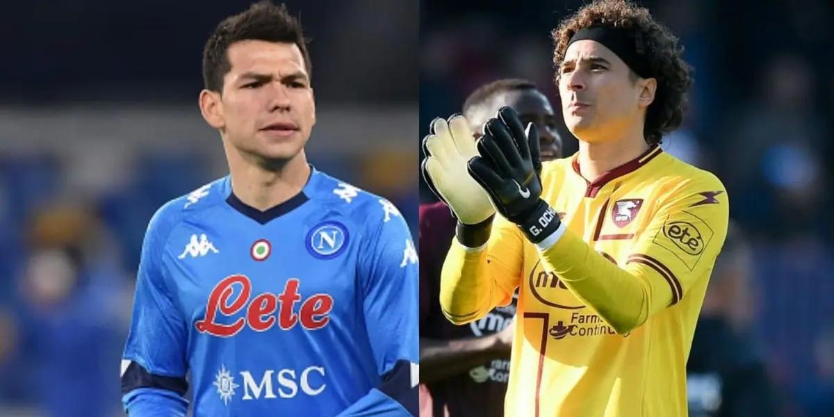 Hirving Lozano received the best news ahead of the Duel with Salernitana Guillermo Ochoa
