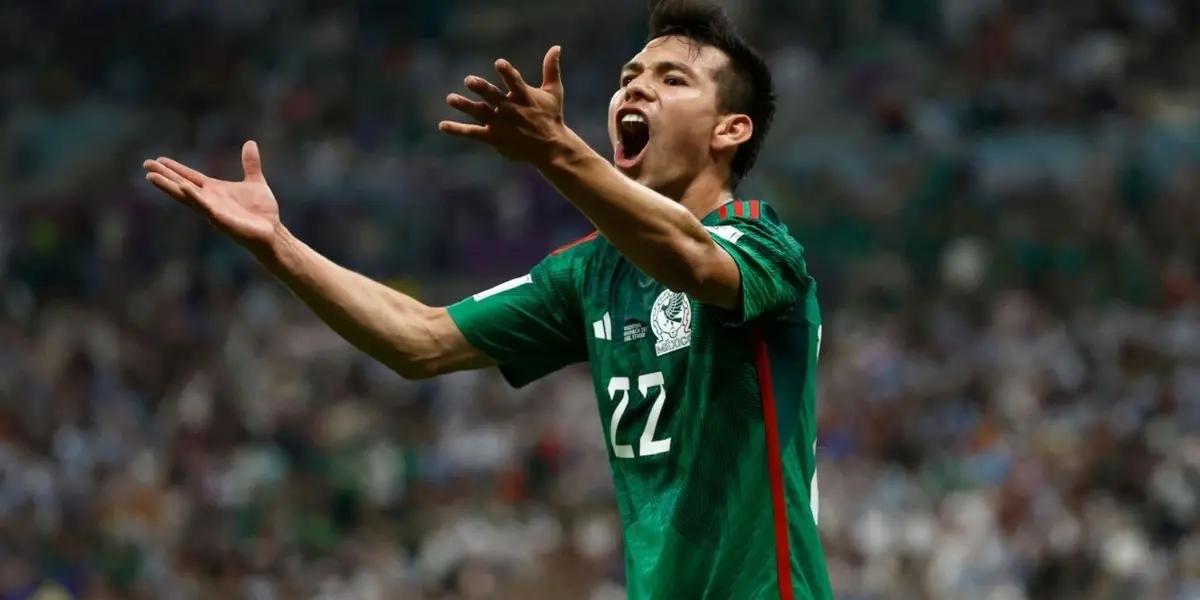 Hirving Lozano receives a low blow in addition to elimination from Mexican national team