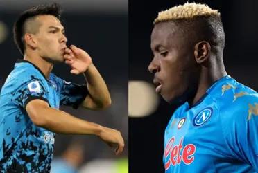 Hirving Lozano scored for Napoli and here's how Victor Osimhen reacted