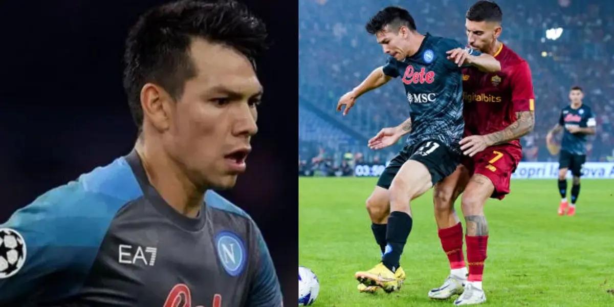 Hirving Lozano shone in Napoli's win in Rome, now fans are giving him a new nickname