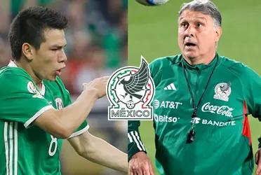 Hirving Lozano took off his veil and showed why Gerardo Martino gave away against Argentina