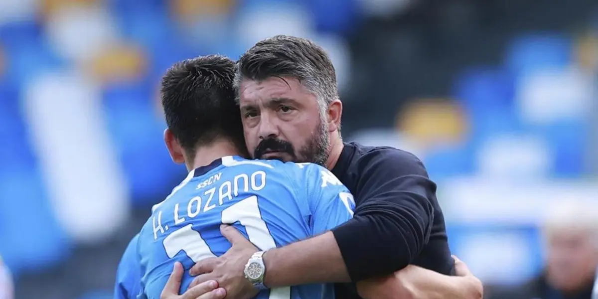 Hirving Lozano was going to be sold but Gattuso convinced the leadership in a very particular way to stay in Napoli