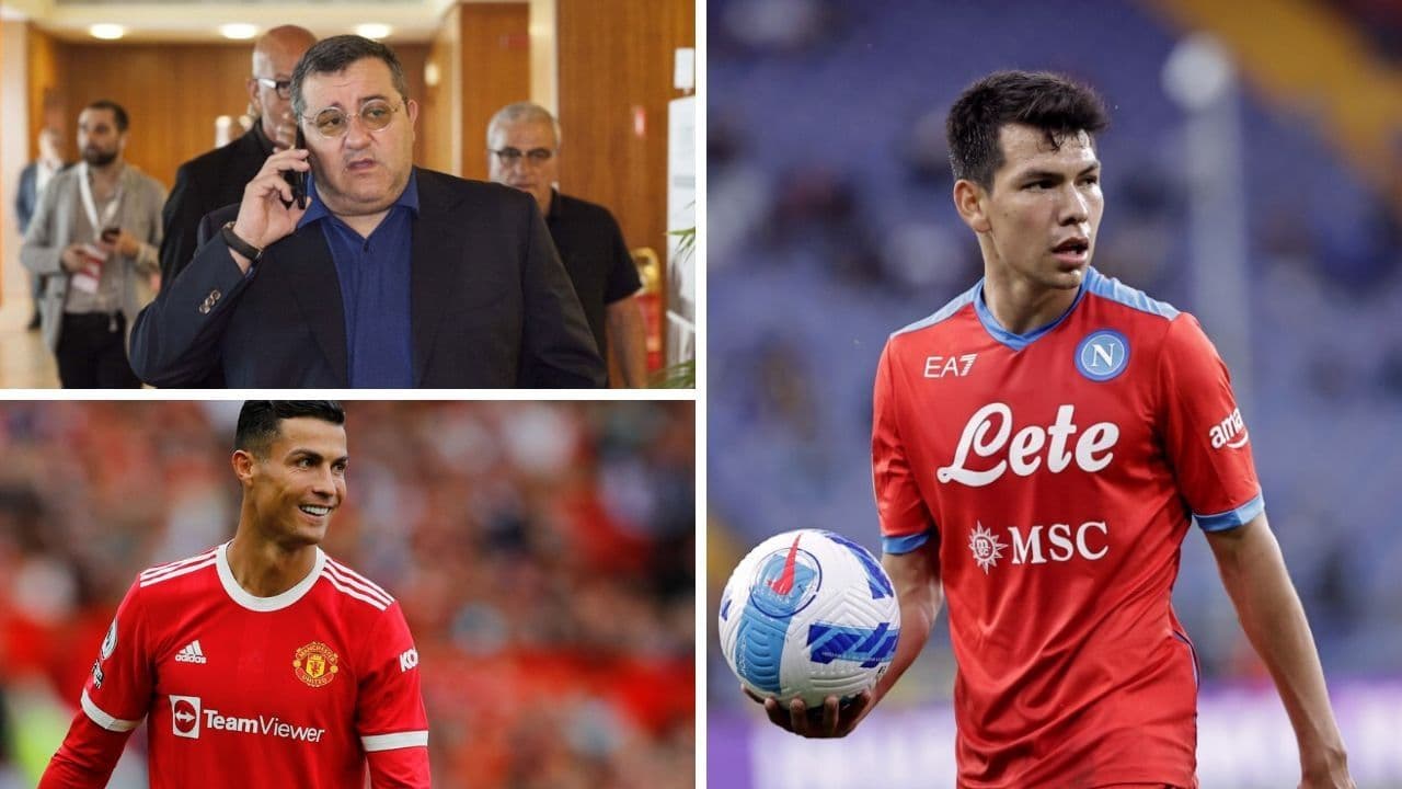 Hirving Lozano would leave Italy and follow in the footsteps of CR7.