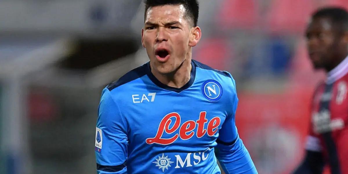 Hirving Lozano's charter costs neither €30 million nor €50 million. La Gazzetta dello Sports, reveals the impressive figure that costs the Mexican