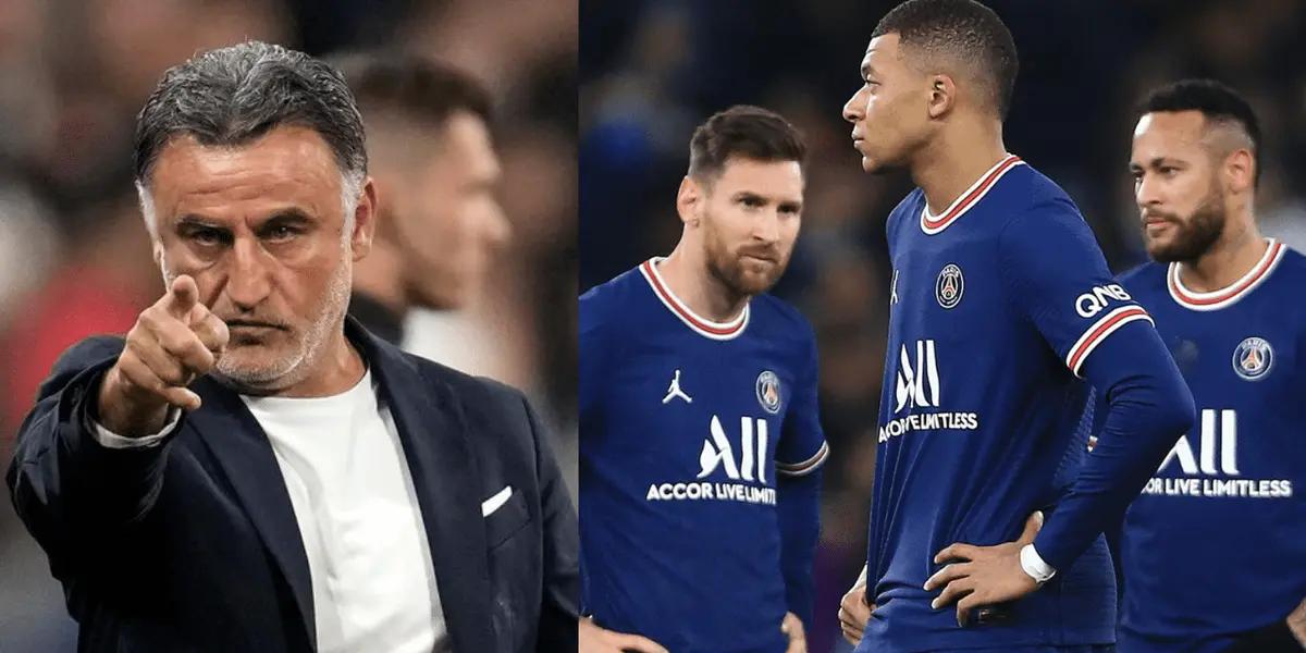 His coaching notes show Mbappe wants to play from the right, where Messi starts.