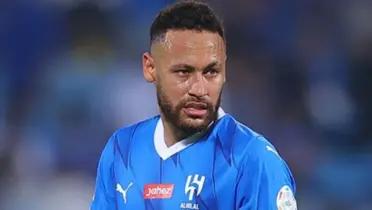 His departure from Saudi Arabia is practically imminent and the Brazilian striker is in search of a new team.