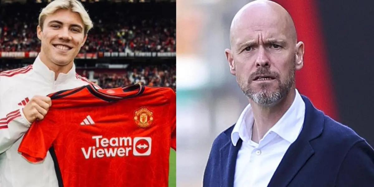 Hojlund news that worry Ten Hag ahead of Premier League