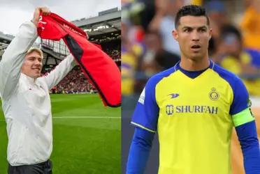 Hojlund's answer about Cristiano Ronaldo that surprises many