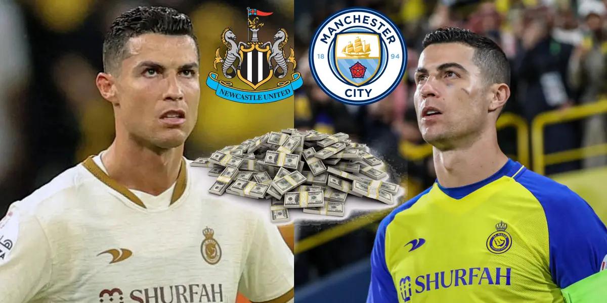 How many millions do they have to pay Cristiano to leave Arabia?