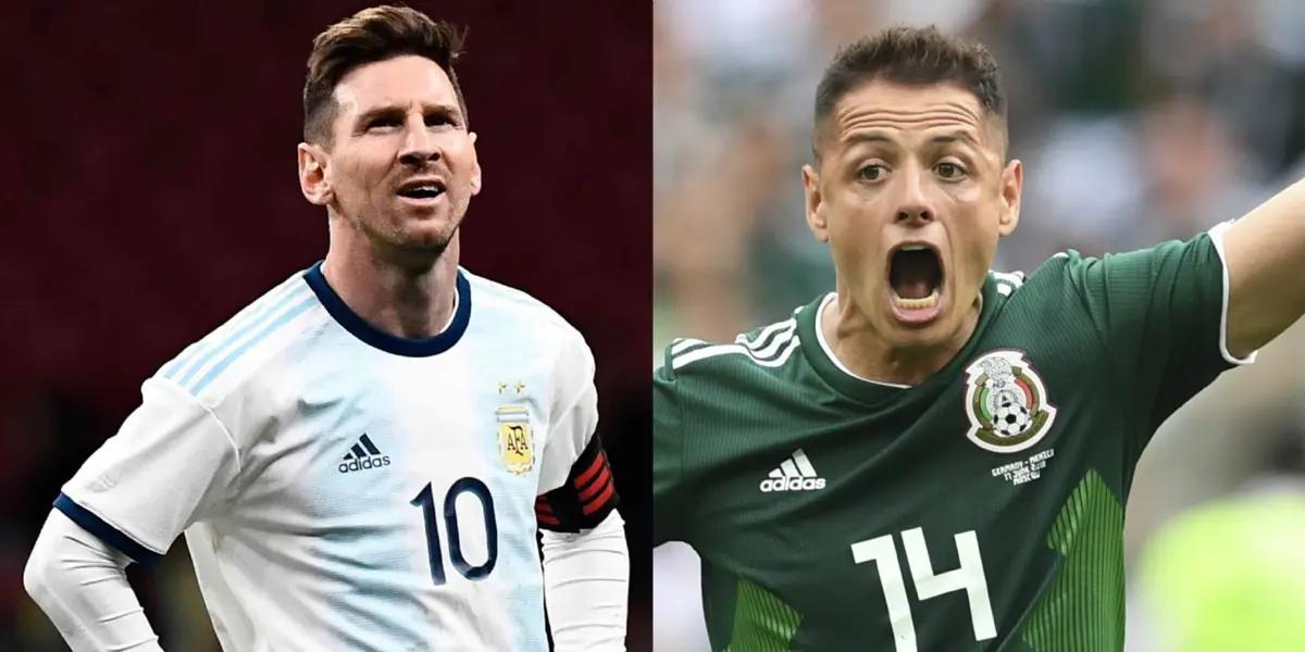 I reject the opportunity to play with Lionel Messi in order to become the new Chicharito Hernandez, since he is his idol and that is why Martino already has him in his plans for the national team.