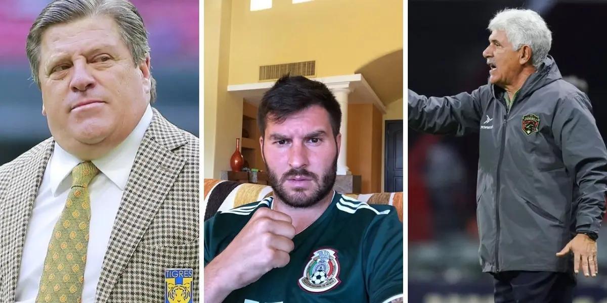 If André-Pierre Gignac considers making it to the national team, he would do so with another coach, but it is neither Miguel Herrera nor Tuca Ferretti.
