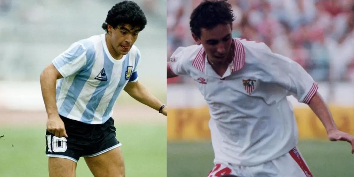 If in Argentina they say that a new player is similar to Diego Maradona is because he really have to play similar to him and that happened to this young player who ended up failing and kidnapped in Algeria