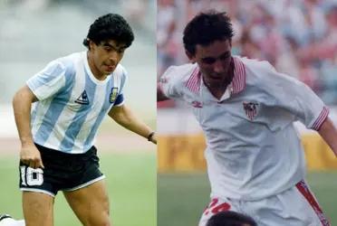 If in Argentina they say that a new player is similar to Diego Maradona is because he really have to play similar to him and that happened to this young player who ended up failing and kidnapped in Algeria