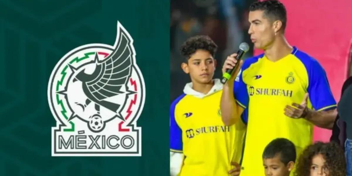 If it is determined that his mother is Mexican, what the FMF could offer Cristiano Ronaldo Junior to play with El Tri.