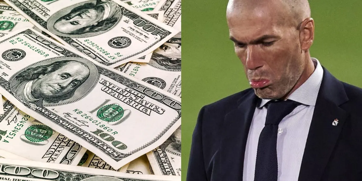 If the Galacticos want to axe Zizou, they will have to pay a fortune again.
 