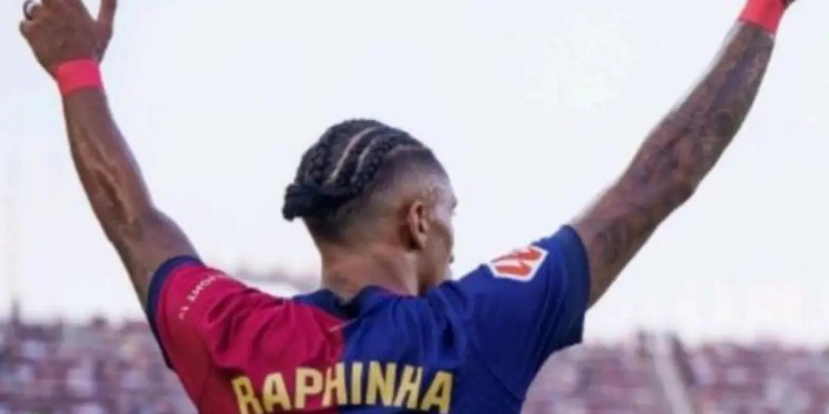 In a very intense match, Brazilian Raphinha scored Barcelona's equalizer