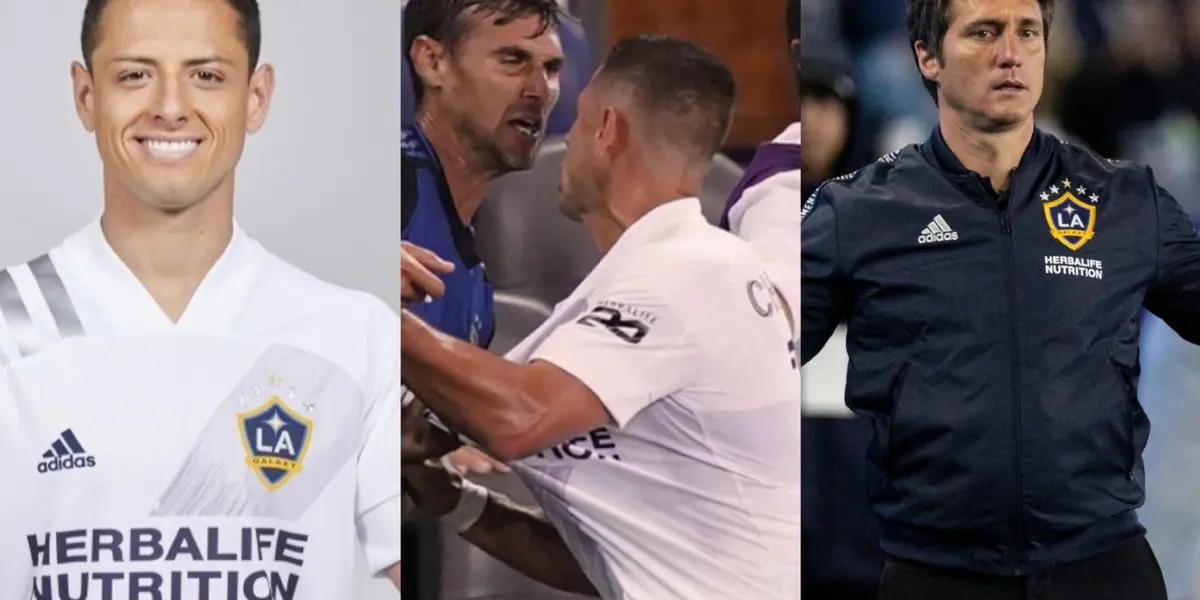 In addition to Barros Schelotto, Chicharito has problems with some players and that is why he would immediately leave the LA Galaxy