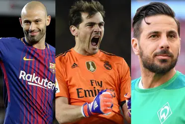 Claudio Pizarro, Mascherano or Casillas: the list of footballers who retired this 2020