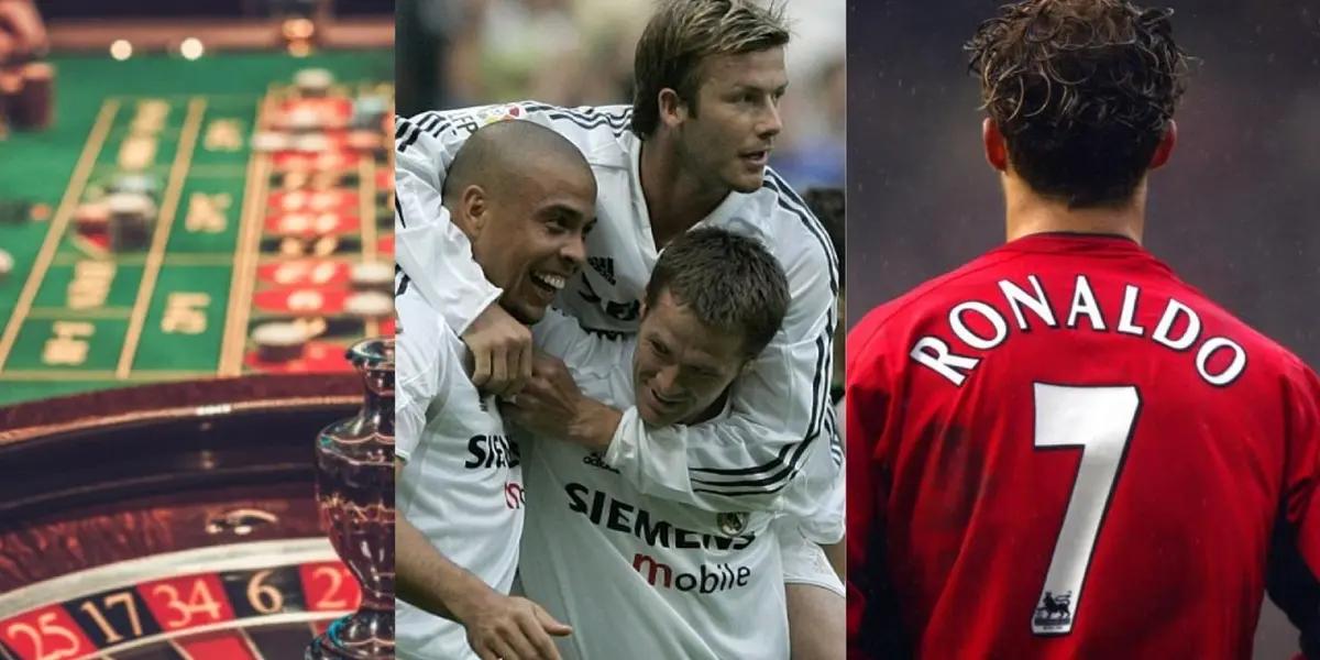 In addition to his addiction to horses, this former English player for Real Madrid and Manchester United lost $ 40,000 in a card game during the 2002 Korea-Japan World Cup.