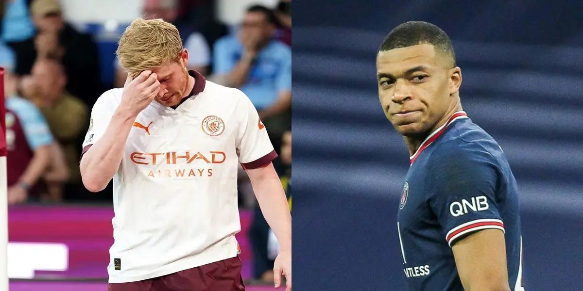 In an interview with SKY, the Manchester City midfielder suggested to the frenchman to join Real Madrid.