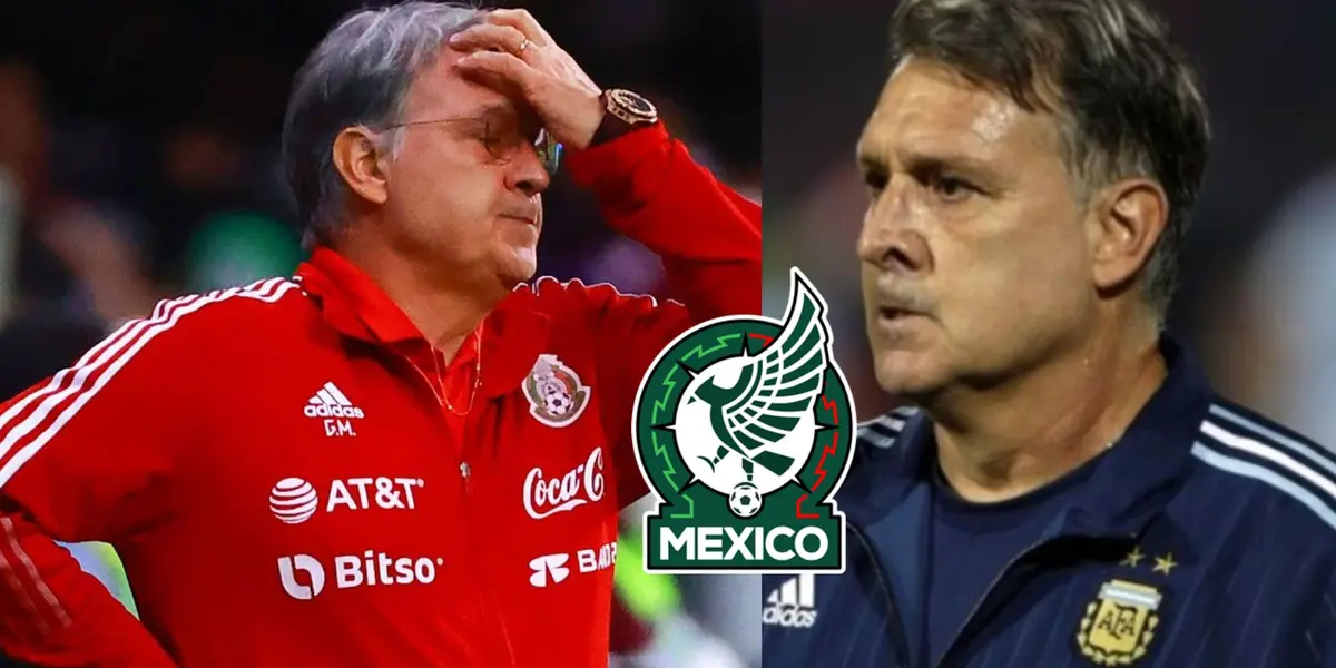 In Argentina, Martino's bad job with the Argentine national team is on display, and the same is expected to happen with Mexico