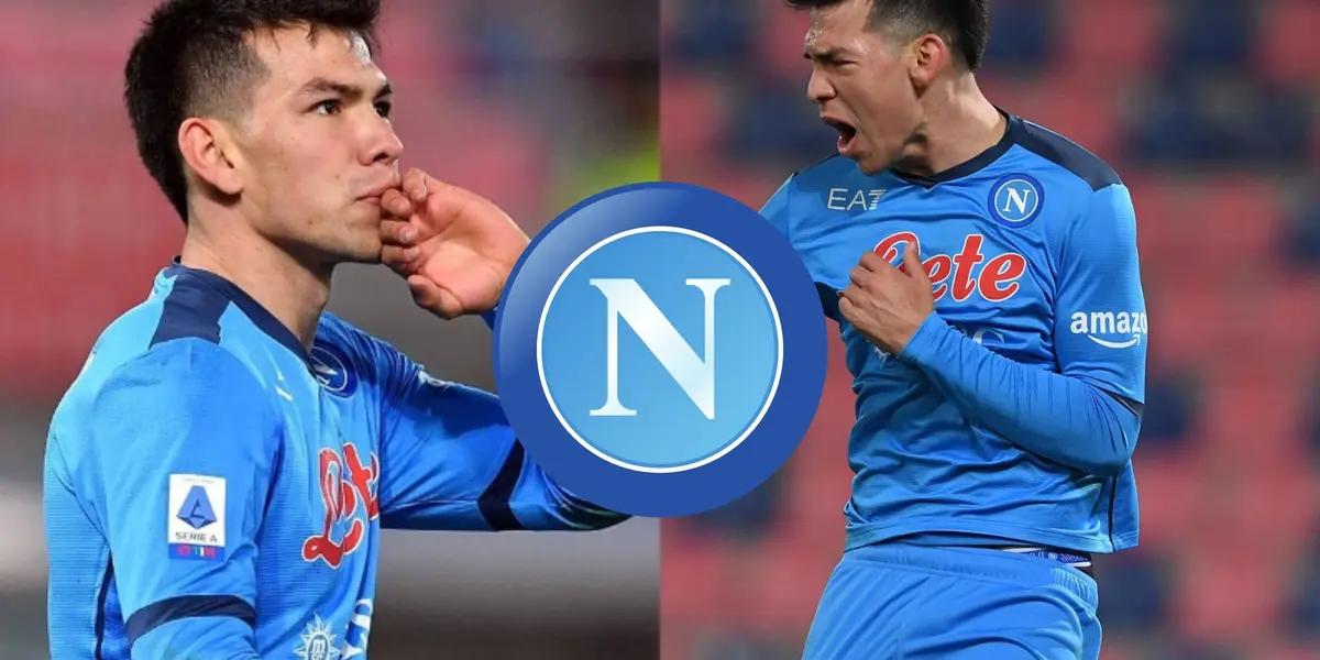 In Italy, Hirving Lozano is no longer seen as El Chucky, but has been given another nickname because of his physical condition.