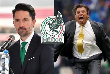 In a secret meeting, Miguel Herrera said yes to De Luisa in a hypothetical failure of Gerardo Martino in the two remaining Tri games.