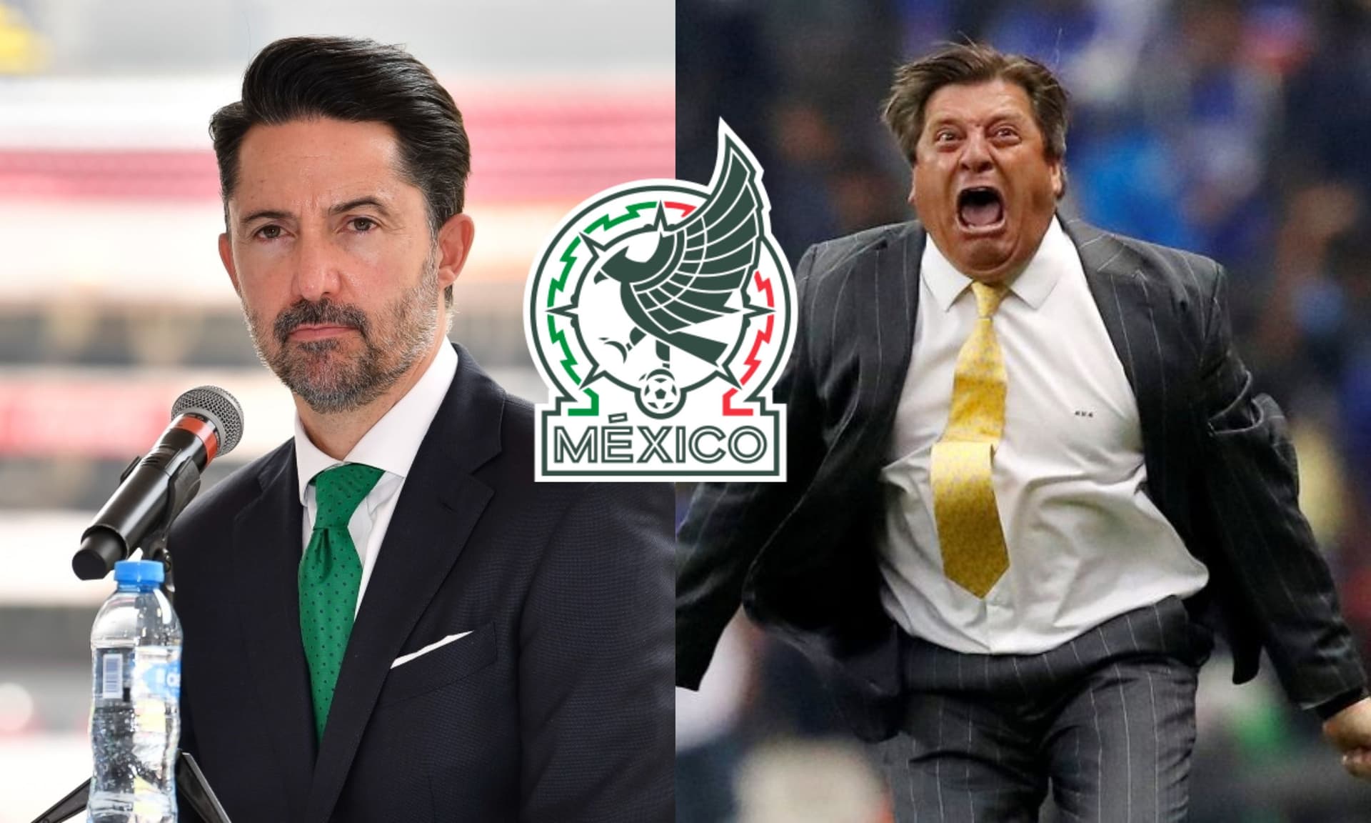 In a secret meeting, Miguel Herrera said yes to De Luisa in a hypothetical failure of Gerardo Martino in the two remaining Tri games.