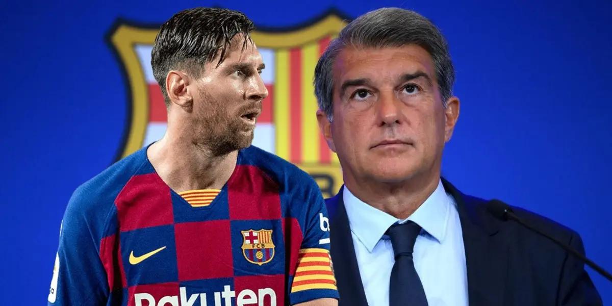 In Spain they claim that the culé president took a position on Leo's loan.