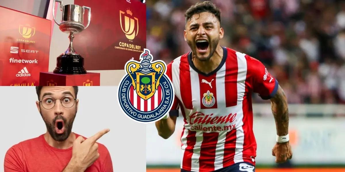 In a surprising way, Chivas appears in the Copa del Rey in Spain and the images are going around the world